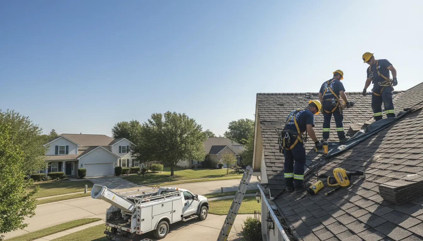 Emergency Roof Repair in Holcomb, IL near me